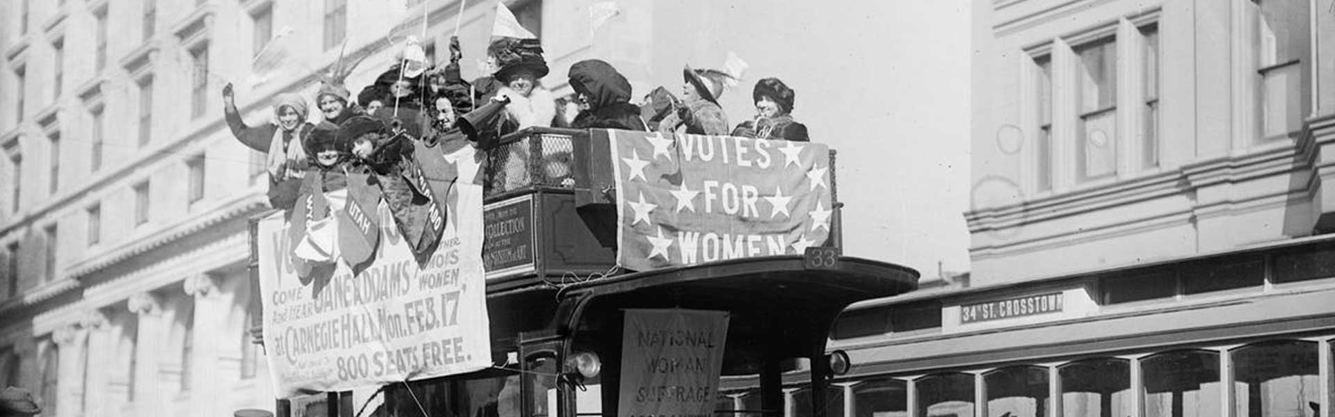 National American Woman Suffrage Association Parade
