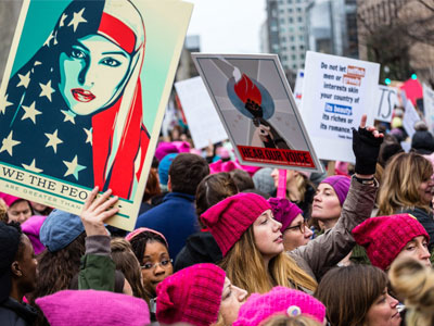 Collecting the Women’s Marches