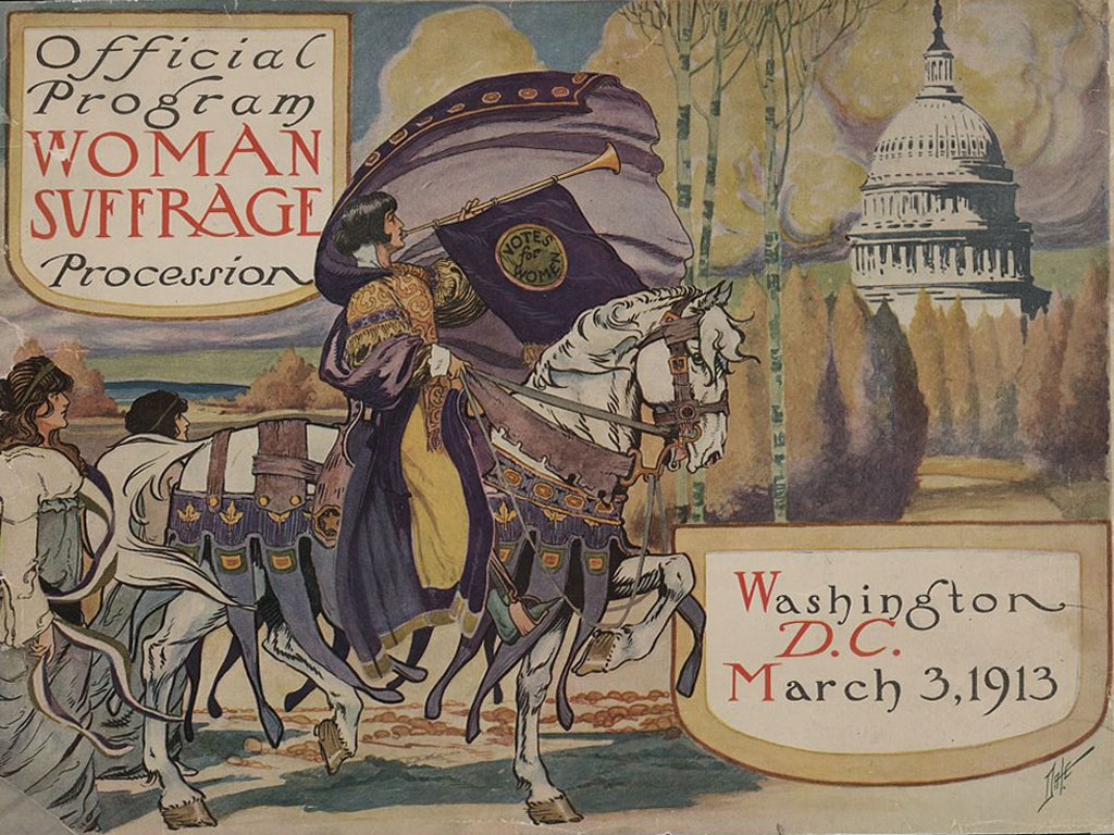 The Congressional Union for Woman Suffrage is Formed 