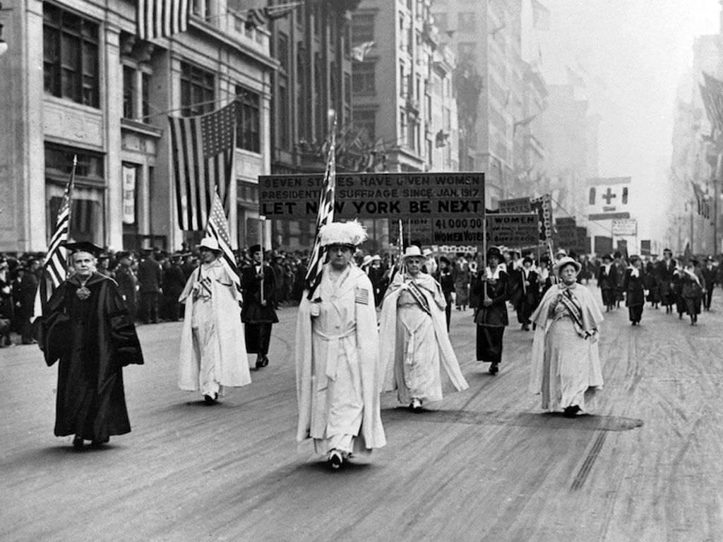 First Women's Parade in New York City
