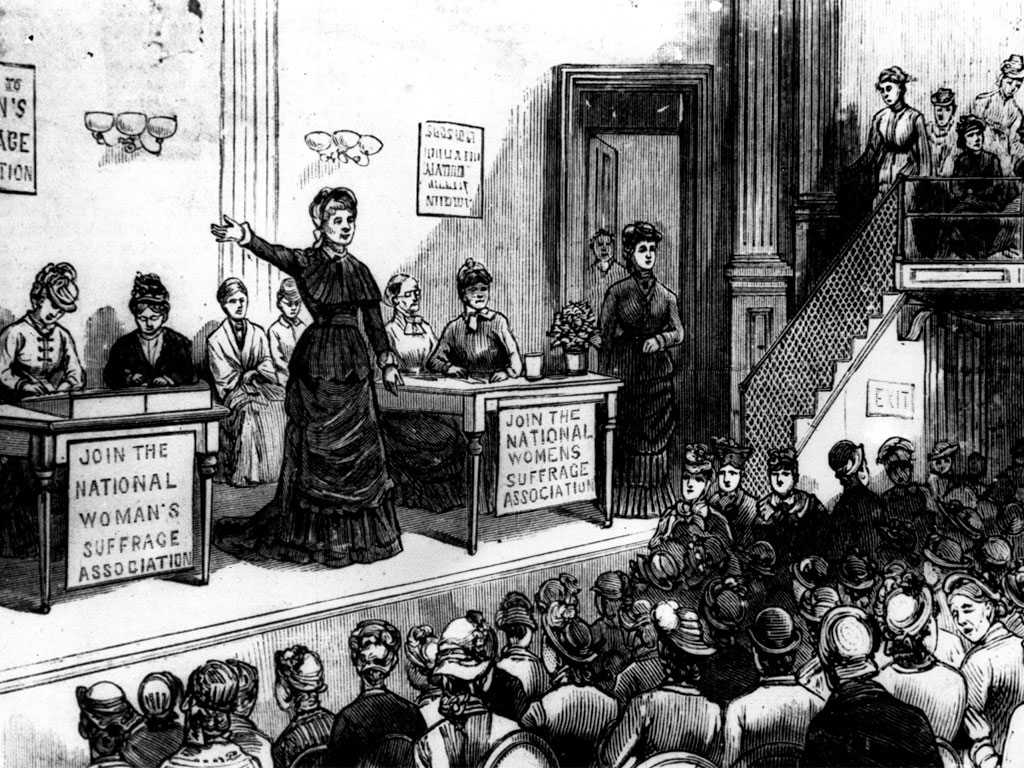 Split among the Suffragist Movement over the 15th Amendment